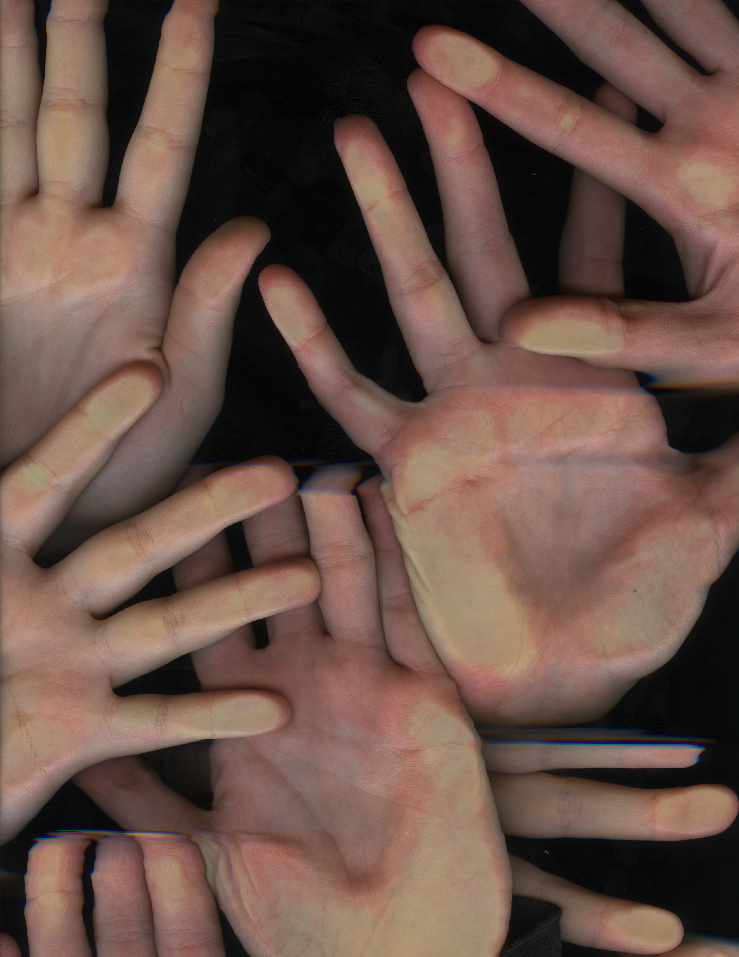 These hands are just two high schoolers seeing how much they can do